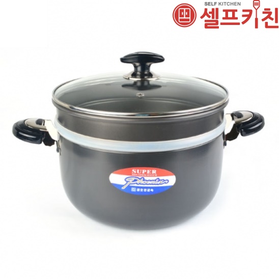 경질곰통 2단 찜솥 찜기 떡시루 실리콘바킹 고무패킹